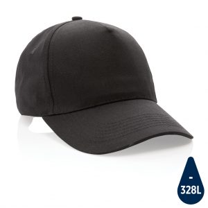 Impact 5 panel 190gr Recycled cotton cap with AWARE™ tracer P453.331