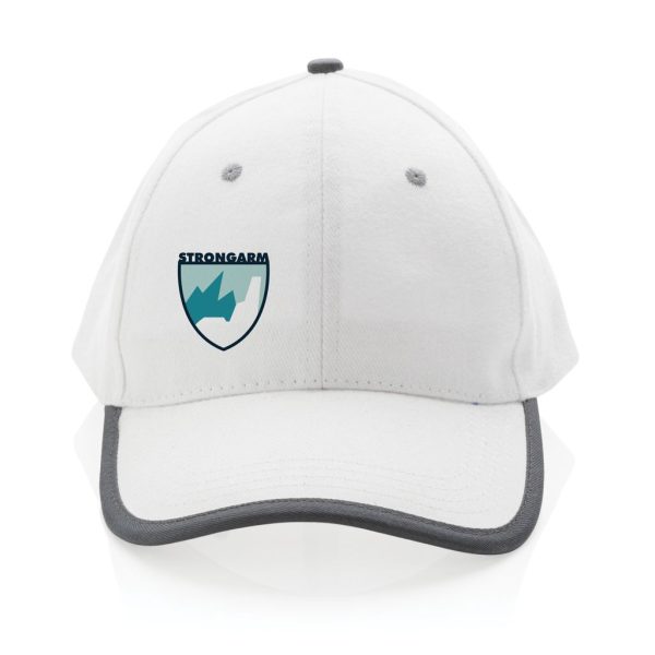 Impact AWARE™ Brushed rcotton 6 panel contrast cap 280gr P453.363