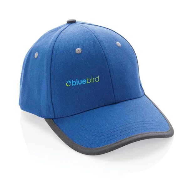 Impact AWARE™ Brushed rcotton 6 panel contrast cap 280gr P453.365