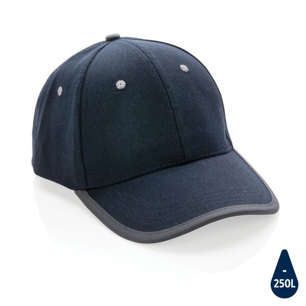 Impact AWARE™ Brushed rcotton 6 panel contrast cap 280gr P453.369