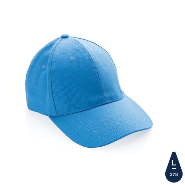 Impact 6 panel 280gr Recycled cotton cap with AWARE™ tracer P453.465