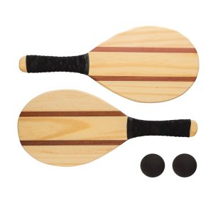 Wooden frescobol tennis set P453.509