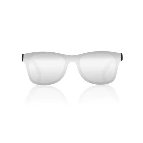 Prism RCS recycled plastic sunglasses with bamboo frame P453.8509