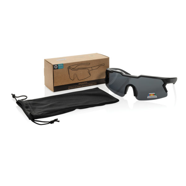 SproShield RCS plastic activity glasses with polarized lens P453.8601