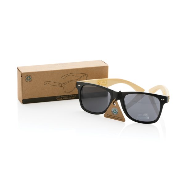 FSC® Bamboo and RCS recycled plastic sunglasses P453.971