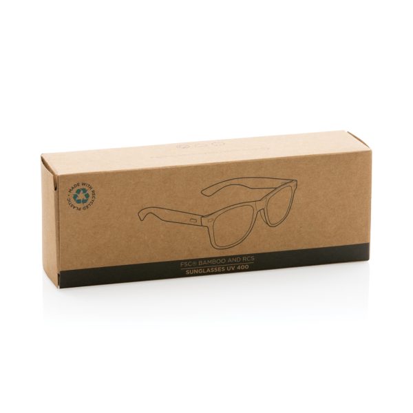 FSC® Bamboo and RCS recycled plastic sunglasses P453.975