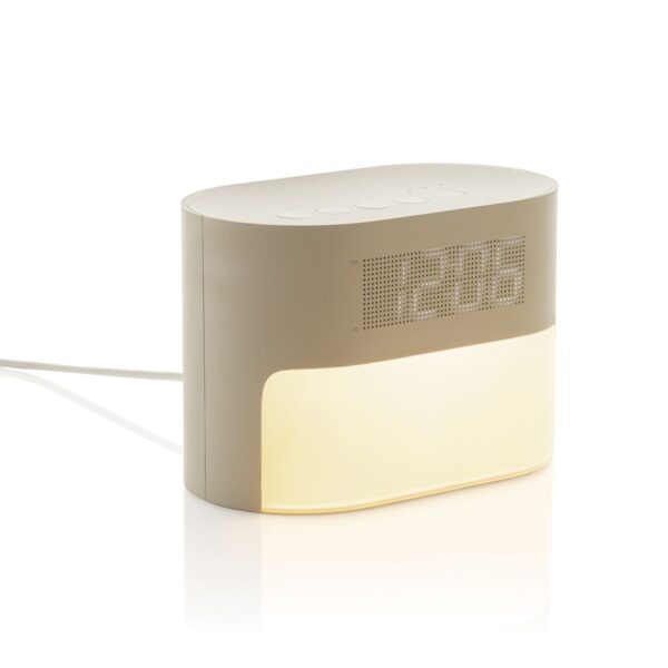 LumaRise RCS reycled plastic white noise alarm clock P457.0019