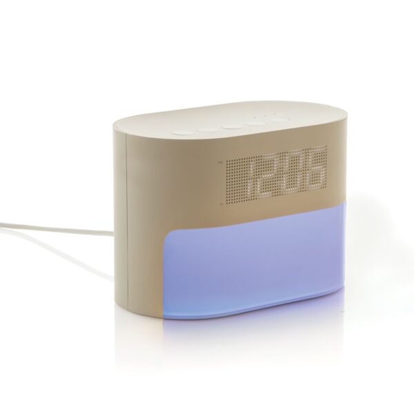 LumaRise RCS reycled plastic white noise alarm clock P457.0019
