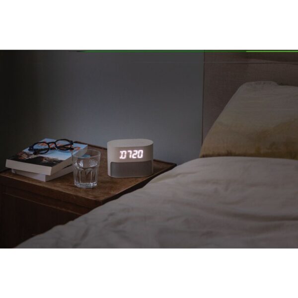 LumaRise RCS reycled plastic white noise alarm clock P457.0019
