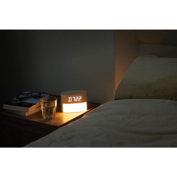 LumaRise RCS reycled plastic white noise alarm clock P457.0019