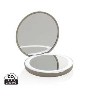 Lumora RCS recycled plastic LED re-chargeable make-up mirror P457.0319