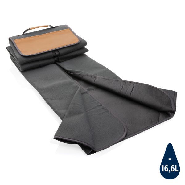 Impact AWARE™ RPET picnic blanket with PU cover P459.082