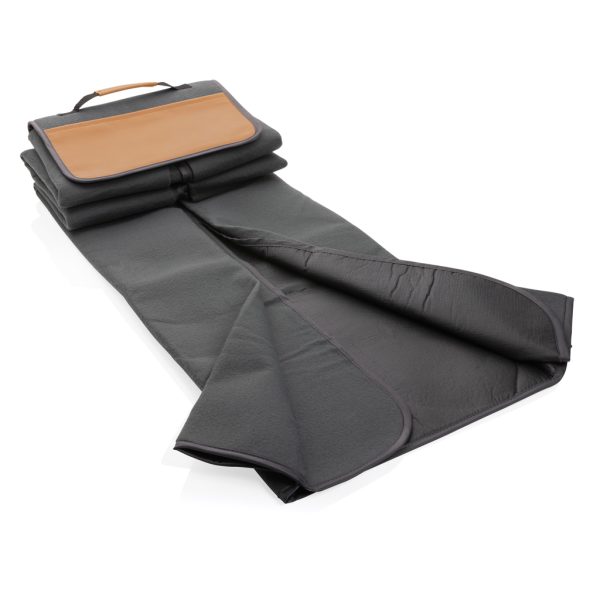 Impact AWARE™ RPET picnic blanket with PU cover P459.082