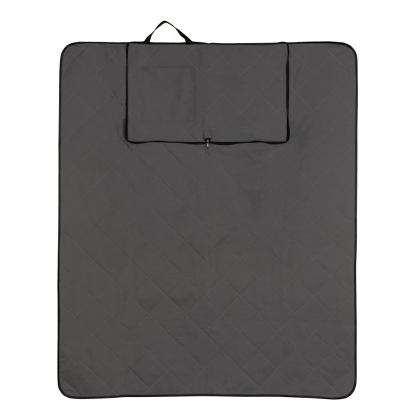 Impact Aware™ RPET foldable quilted picnic blanket P459.122