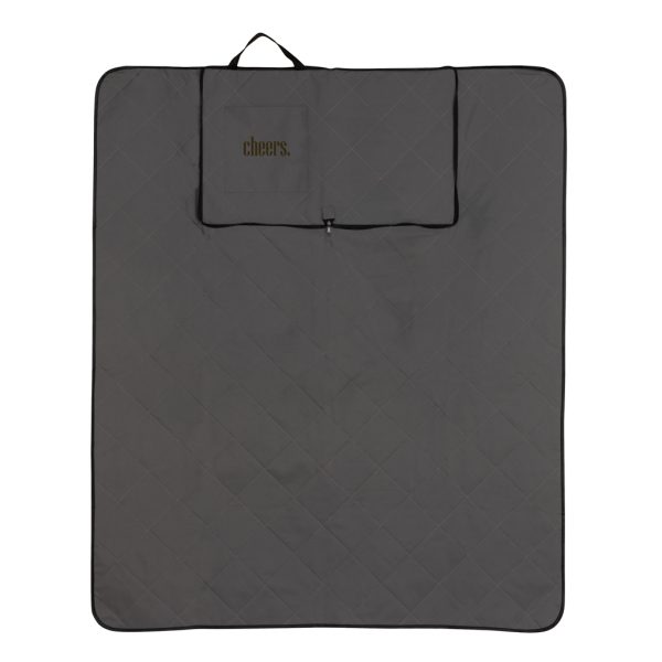 Impact Aware™ RPET foldable quilted picnic blanket P459.122