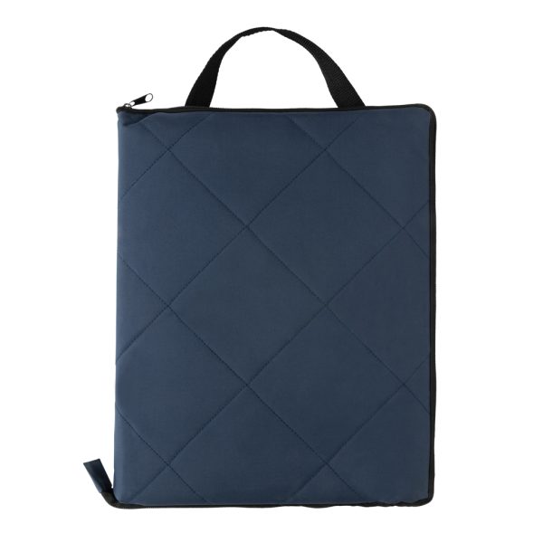 Impact Aware™ RPET foldable quilted picnic blanket P459.125