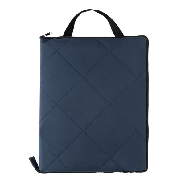 Impact Aware™ RPET foldable quilted picnic blanket P459.125
