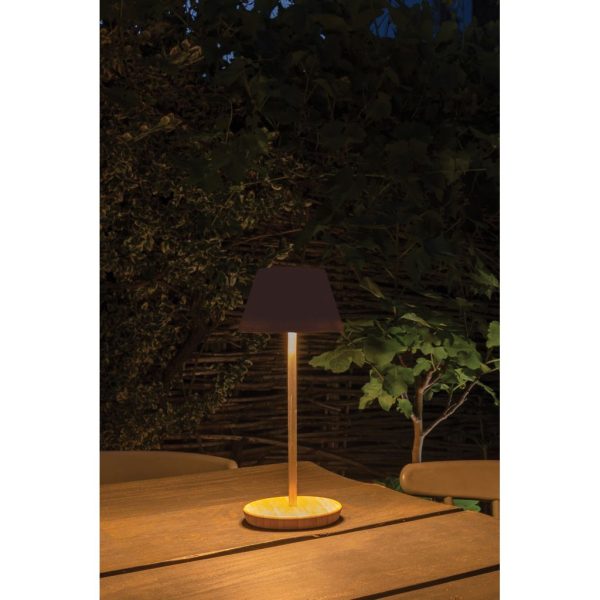 Pure Glow RCS usb-rechargeable recycled plastic table lamp P513.283