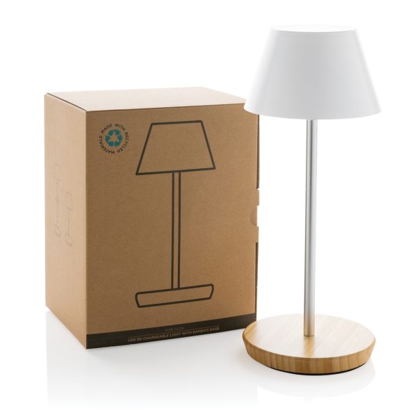 Pure Glow RCS usb-rechargeable recycled plastic table lamp P513.283