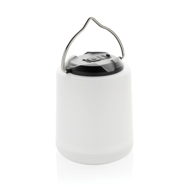 Limio RCS recycled plastic portable re-chargeable table lamp P513.5003