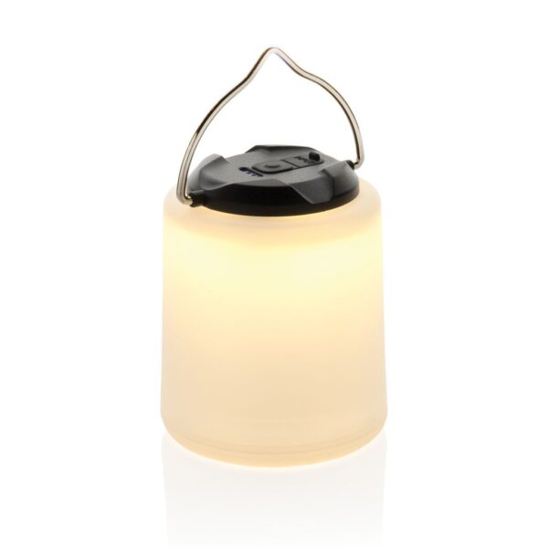 Limio RCS recycled plastic portable re-chargeable table lamp P513.5003