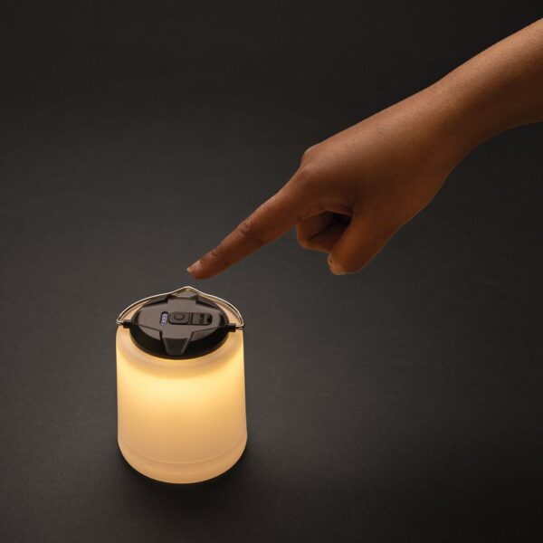 Limio RCS recycled plastic portable re-chargeable table lamp P513.5003