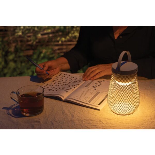 Aurora RCS recycled plastic USB re-chargeable table lamp P513.7502