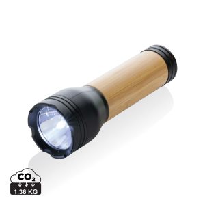 Lucid 3W RCS certified recycled plastic & bamboo torch P513.781