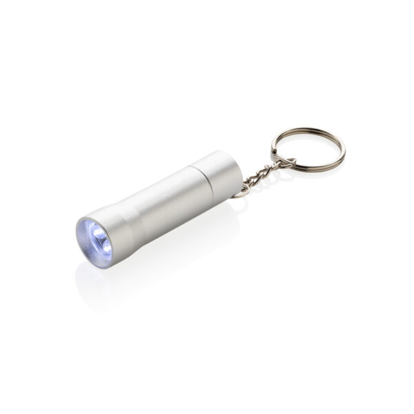 Flash RCS recycled aluminium keychain torch P514.0402