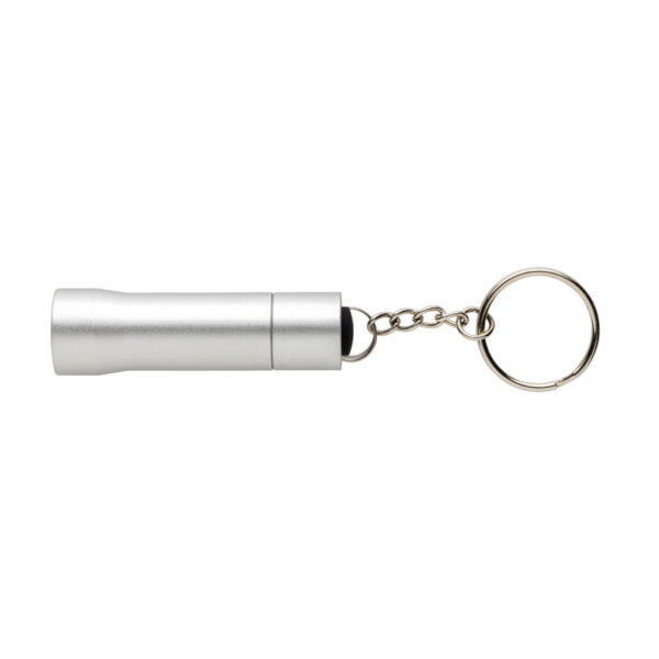 Flash RCS recycled aluminium keychain torch P514.0402