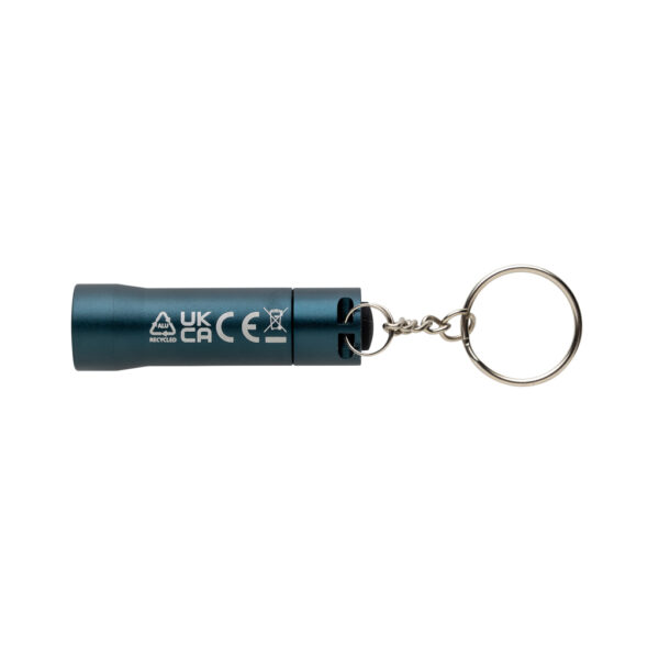Flash RCS recycled aluminium keychain torch P514.0405
