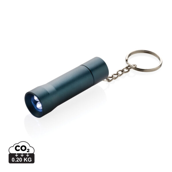 Flash RCS recycled aluminium keychain torch P514.0405