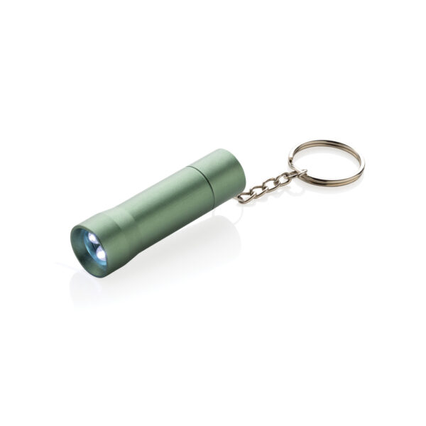 Flash RCS recycled aluminium keychain torch P514.0407