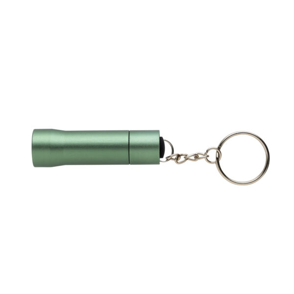 Flash RCS recycled aluminium keychain torch P514.0407