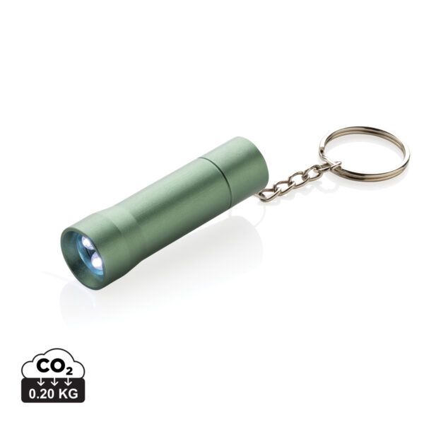 Flash RCS recycled aluminium keychain torch P514.0407