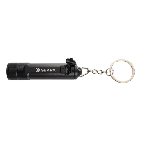 Gear X rechargeable ultra bright keychain torch P514.5001