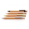 Bamboo pen with wheatstraw clip P610.541