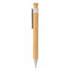 Bamboo pen with wheatstraw clip P610.543