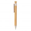 Bamboo pen with wheatstraw clip P610.543