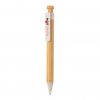 Bamboo pen with wheatstraw clip P610.543