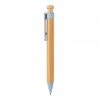 Bamboo pen with wheatstraw clip P610.545