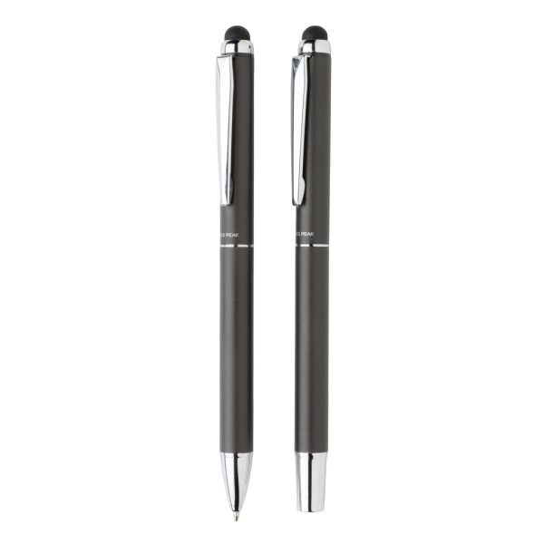 Swiss Peak deluxe pen set in PU pouch P611.011