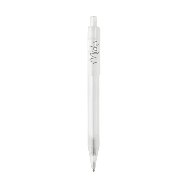 GRS RPET X8 transparent pen P611.073