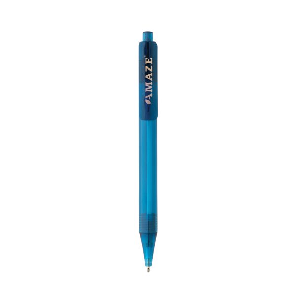 GRS RPET X8 transparent pen P611.075