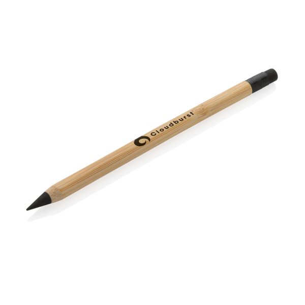 FSC® bamboo infinity pencil with eraser P611.099