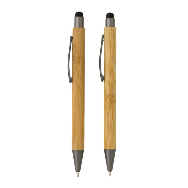 FSC® bamboo modern pen set in box P611.109