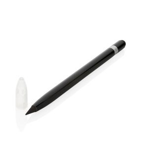 Aluminum inkless pen with eraser P611.121