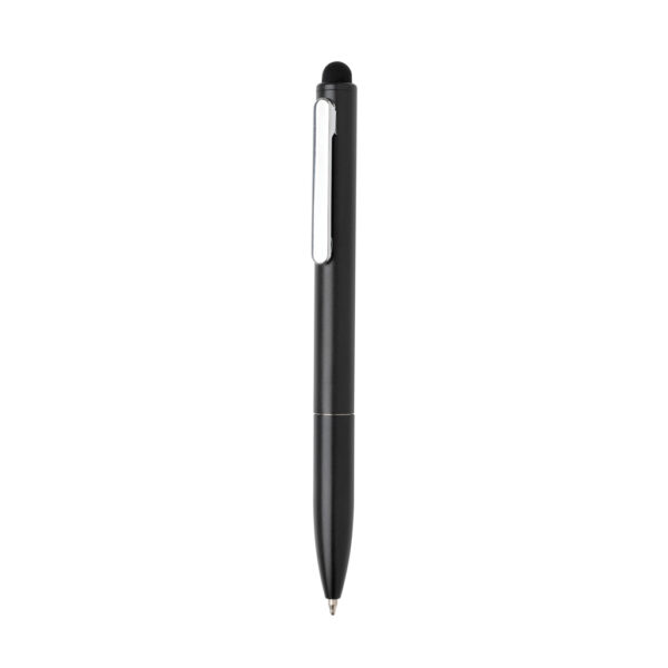 Kymi RCS certified recycled aluminium pen with stylus P611.231