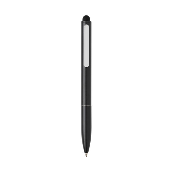 Kymi RCS certified recycled aluminium pen with stylus P611.231