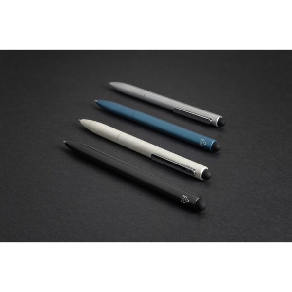 Kymi RCS certified recycled aluminium pen with stylus P611.231